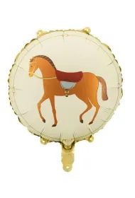 PartyDeco Balon foliowy Ko� 45cm