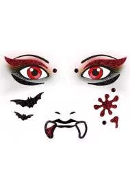 Herma Naklejka Face Art Wampir