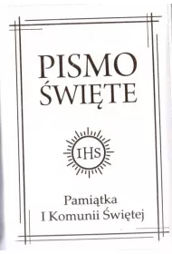 Pismo �wi�te w etui bia�e - I Komunia �wi�ta