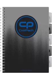 CoolPack Ko�ozeszyt A4 Gradient Grey kratka 100 kartek