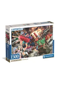 Puzzle 1500 el. Compact Lupin III Clementoni