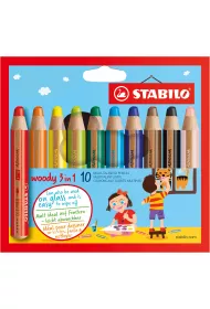 Stabilo Kredki Woody 10 szt.