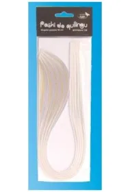 Galeria Hobby Paski do quillingu bia�e 5 mmx50 cm
