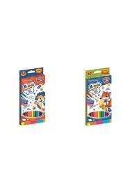 St. Majewski Kredki akwarelowe 12 kolor�w BAMBINO