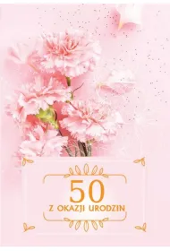 Trend Kartka okoliczno�ciowa Urodziny 50