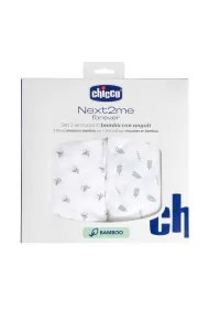 Chicco Prze�cierad�o Next2Me Forever G/D+P bambus foliage