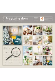 Sztuka Rodzinna Kalendarz 30 x 30 z naklejkami. Przytulny dom 2022