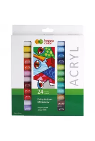 Happy Color Farby akrylowe zestaw kolorystyczny 24x12ml