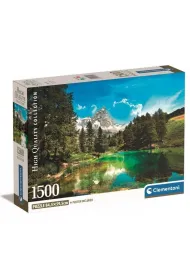 Puzzle 1500 el. Compact Blue Lake Clementoni