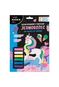 Derform Zestaw rysunkowy z pastelami Jednoro�ec 6 szt.