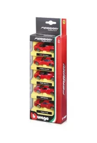 Ferrar Race + Play 5-Pk. (24) Bburago