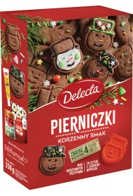 Delecta Pierniczki korzenne + foremki 350 g
