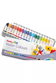 Pentel Farby akwarelowe w tubach 18 kolor�w