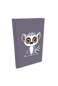 EV-Corp Notes A5 w kratk� Soft Touch Lemur
