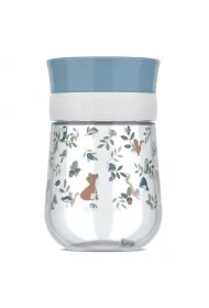 Mepal Kubek dziecicy treningowy do nauki picia Mio Forest Friends 108018565408 300 ml