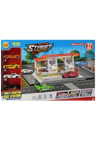 Parking Stacja Benzynowa z akcesoriami MEGA CREATIVE 573969