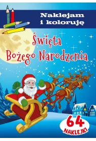�wi�ta Bo�ego Narodzenia. Naklejam i koloruj�