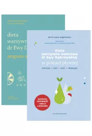Pakiet Dieta warzywno-owocowa dr Ewy Dbrowskiej: W postaci pynnej, Program na 6 tygodni