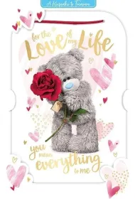 Carte Blanche Karnet holograficzny 3D Fot the love of my life