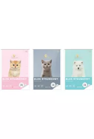 Interdruk Blok rysunkowy A4 90g Puppy Sign 50 kartek