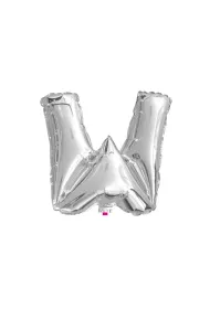 Balon Litera W 45,5 cm