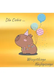 Karnet KW Kapibara dla ciebie