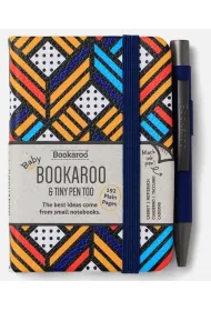 If Bookaroo Notatnik A7 z d�ugopisem - geometryczne
