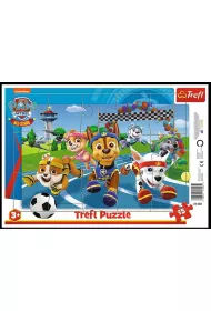 Puzzle ramkowe 15 el. Uczynne pieski Trefl