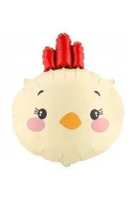 Balon foliowy Kurczak g�owa Wielkanoc PARTYDECO FB124 PD