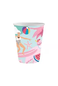 Godan Kubeczki papierowe Summer - Let's Party 250ml 6 szt.