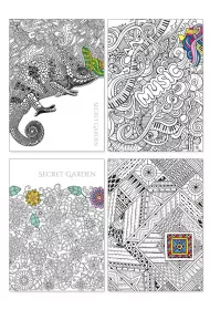 Zeszyty Secret garden A5 linia 60 kartek