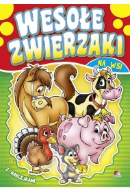 Kolorowanka z nkalejkami. Weso�e zwierzaki na wsi 507
