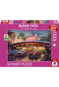 Puzzle 1000 Blend Cota Ameryka�ska restauracja Schmidt