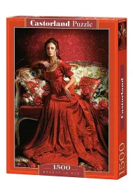 Puzzle 1500 el. Beauty in Red Castorland