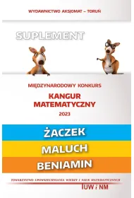 Matematyka z weso�ym kangurem. �aczek, maluch, beniamin. Suplement
