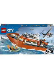 LEGO City ��d� ratunkowa i helikopter stra�y przybrze�nej 60504