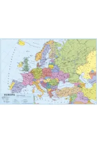 Kreska Szkolny podk�ad na biurko. Mapa polityczna Europy