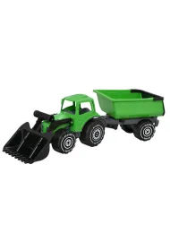 Koparka z przyczepk� 57cm zielona Tactic