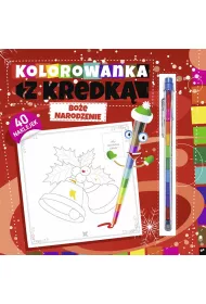 Kolorowanka z kredk� Bo�e Narodzenie