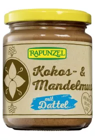 Rapunzel Krem kokosowo-migdaowy z daktylami 250 g Bio