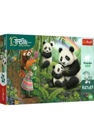 Puzzle 100 element�w Pandy TREFL 16595 TR