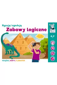 Kapitan Nauka. Rysuj i zgaduj. Zabawy logiczne