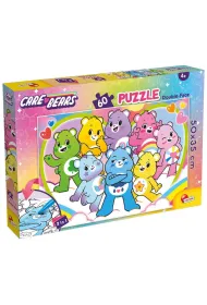Troskliwe misie puzzle dwustronne 60el Lisciani