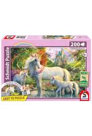 Puzzle 200 el. PQ Rodzina jednoro�c�w Schmidt