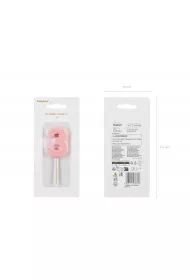 PartyDeco �wieczka 3 jasno r�owa 5.5cm