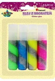 Titanum Klej brokatowy dwukolorowy 20 ml