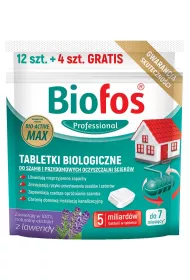 Biofos Tabletki biologiczne do szamb i przydomowych oczyszczalni ciekw Lawenda 16 szt.