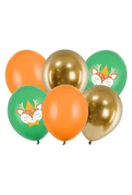 PartyDeco Balony 30cm Jelonek, 1op./6szt.