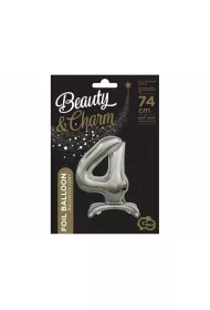 Godan Balon foliowy B&C Cyfra stoj�ca 4 BC-ASS4 74 cm