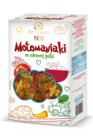 Bartolini Makaron (semolinowy z suszonymi warzywami) dla dzieci motomaniaki 250 g